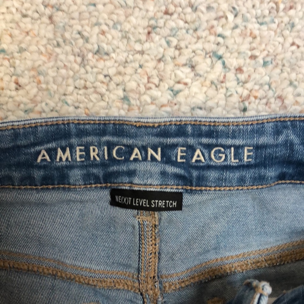AEO hi-rise legging super distressed - Picture 2 of 7